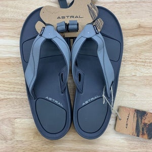 Astral Filipe Men's 8 9 10 11 12 13 Seagull Gray Sandal Slide Flip Flop