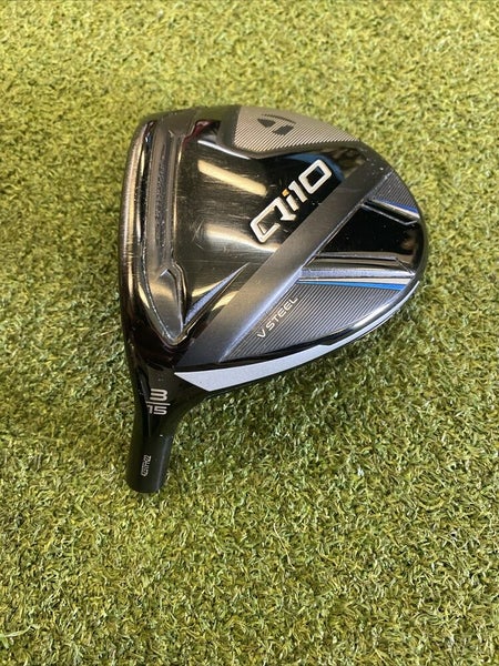 Used LH TaylorMade Qi10 3 Wood 15* Head Only