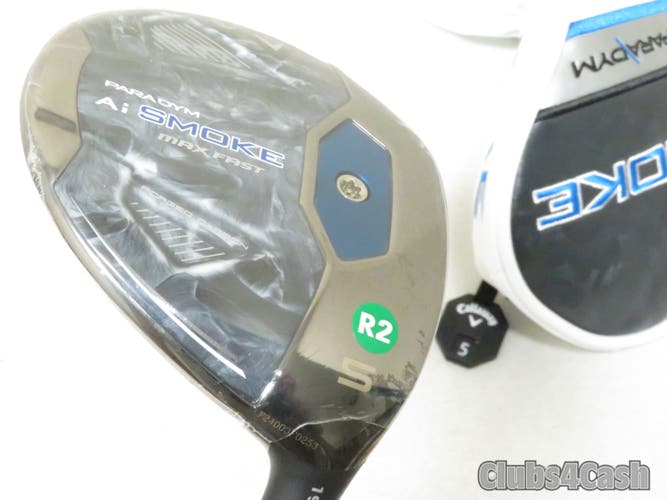 Callaway Paradym Ai Smoke MAX Fast Fairway 19° 5 Wood Tensei Blue/Silver  SENIOR