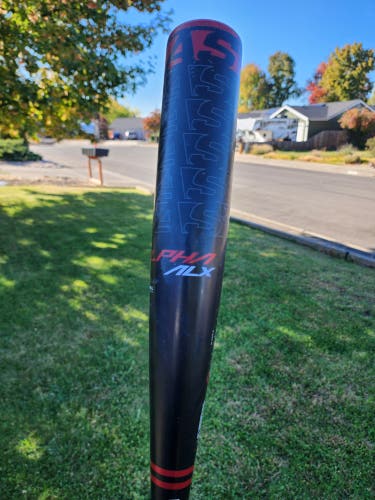 Used 2023 Easton Alpha ALX USSSA Certified Bat (-8) Alloy 23 oz 31"