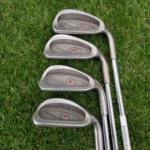 PING EYE 2 IRON SET 7-9IRON, SW STIFF KARSTEN STEEL GOOD