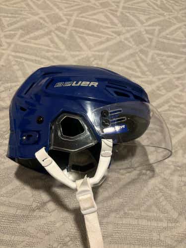 Bauer Re Akt 155 Hockey Helmet With Visor, Helmet Size Senior Medium