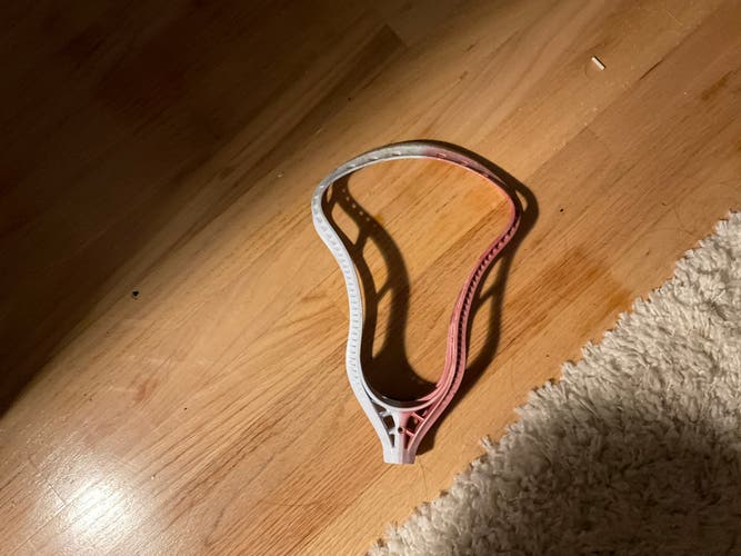 White/Pink Attack & Midfield Unstrung Mark 2A Head