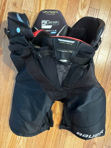 Used Intermediate Large Bauer Vapor Hyperlite Hockey Pants