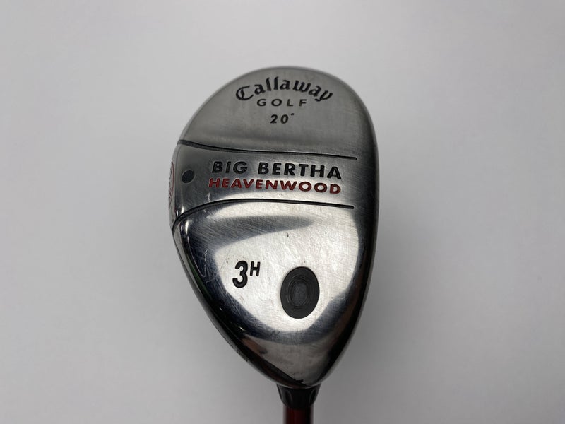 Callaway Big Bertha Heavenwood 3 Hybrid 20* RCH 75w Regular Graphite Mens RH