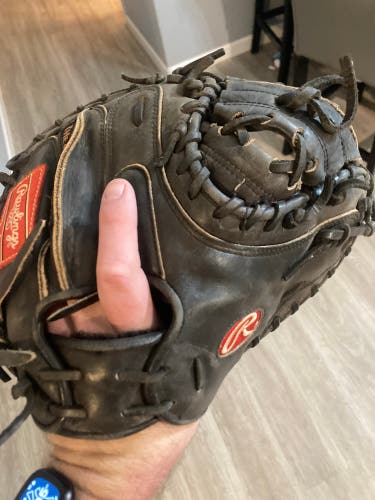 Used  Right Hand Throw 32.5" Catcher's Glove