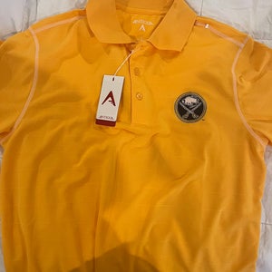 Buffalo Sabres Gold New Men's Polo Small