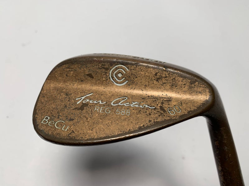 Cleveland 588 Beryllium Copper Lob Wedge LW 60* Wedge Steel Mens RH
