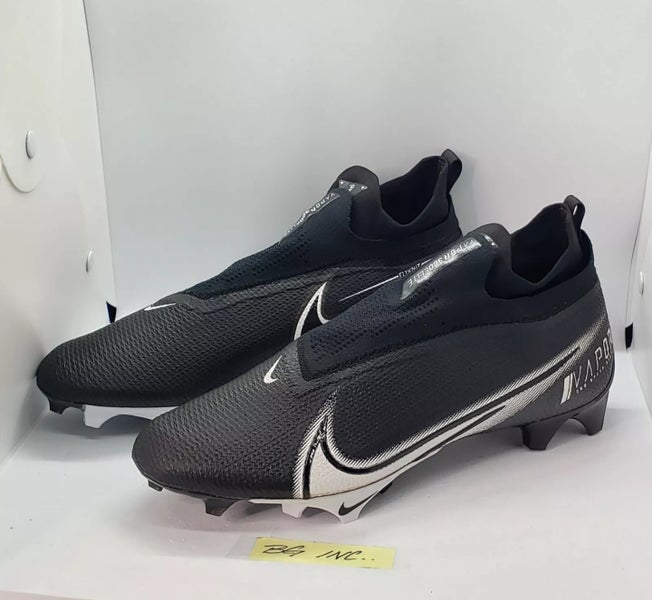 Nike Vapor Edge Elite 360 Men's Size 12 WIDE Black Football Cleats CV6317-001