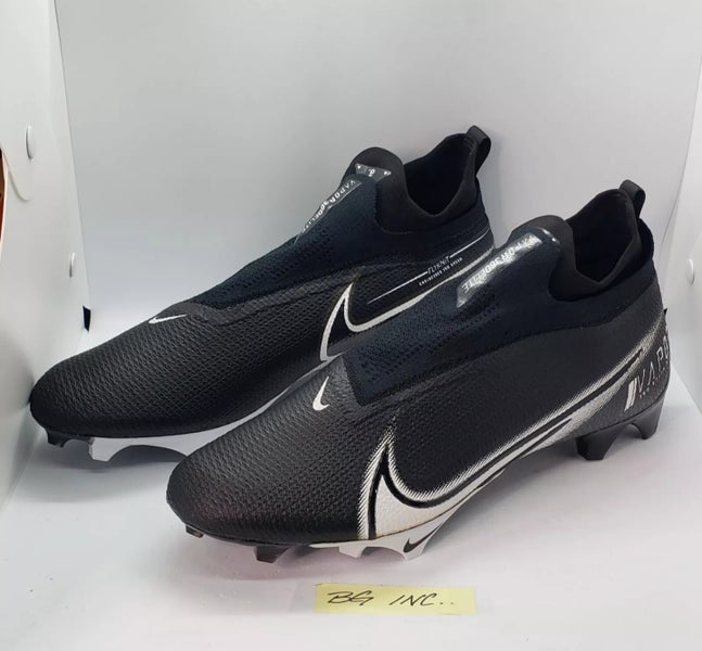 Nike Vapor Edge Elite 360 Men's Size 12 WIDE Black Football Cleats CV6317-001