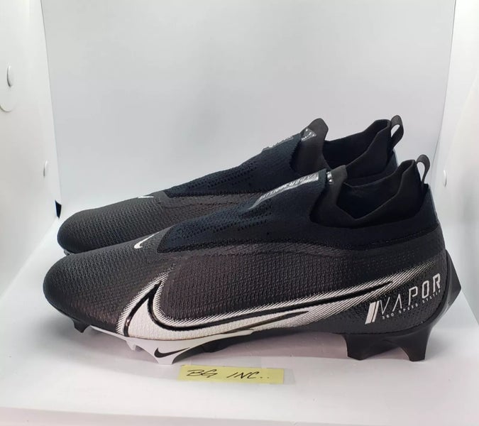 Nike Vapor Edge Elite 360 Men's Size 12 WIDE Black Football Cleats CV6317-001