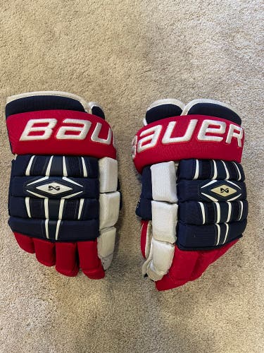 Used  Bauer 14"  Nexus 1000 Gloves