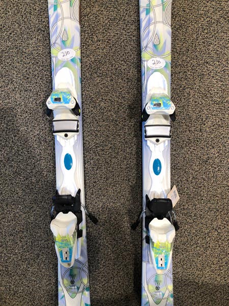 Used 2012 Women's 153cm K2 Superific Skis With Bindings