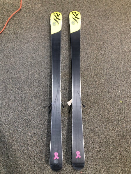 Used 2012 Women's 153cm K2 Superific Skis With Bindings