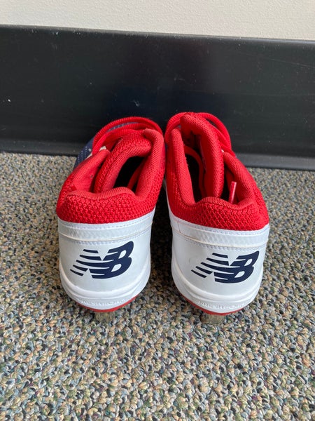NEW Women's 5.5 New Balance USA THEMED Metal Softball Cleats