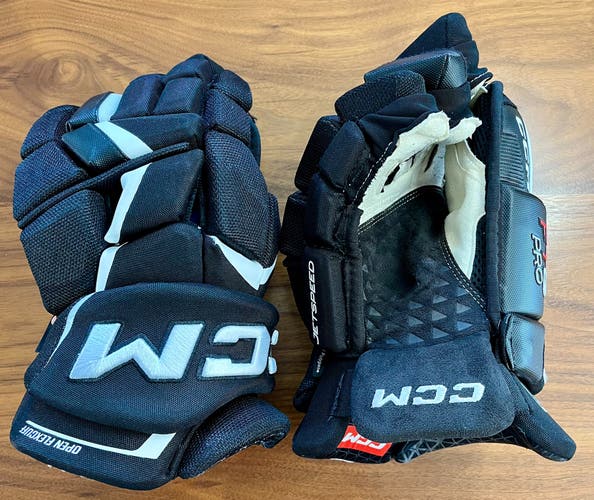 Used  CCM 14"  JetSpeed FT6 Pro Gloves