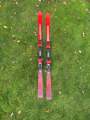 Used Racing With Bindings Max Din 12 Redster G9 Skis