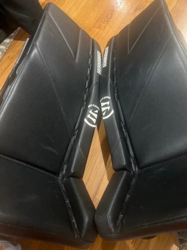 Used  Warrior Ritual G6 E+ Goalie Leg Pads