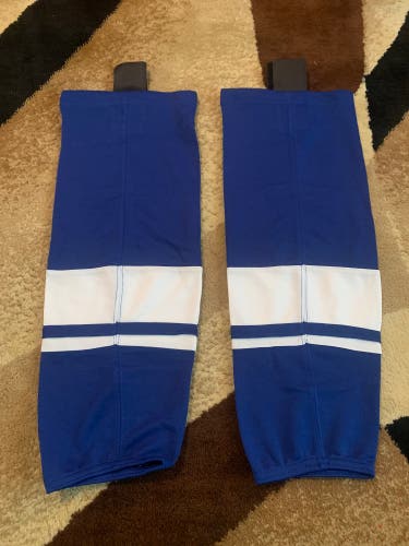 Blue Hockey Socks 20-22” Youth (NEW)