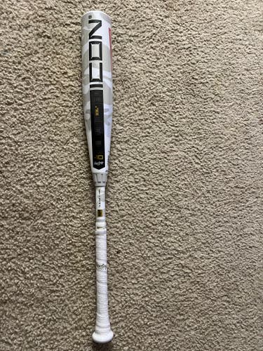 New 2025 Rawlings Icon USSSA Certified Bat (-10) 18 oz 28"
