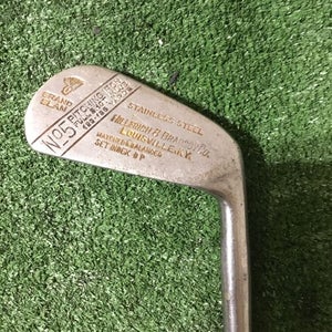 Vintage Hillerich & Bradsby Co. Grand Slam No 5 5X Pitching Iron Steel Shaft