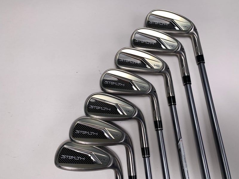 TaylorMade Stealth HD Iron Set 5-PW+AW Fujikura Speeder NX Regular Graphite RH
