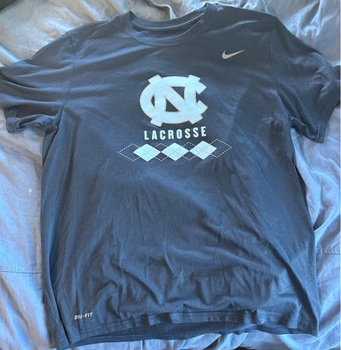 Nike UNC lacrosse dri-fit tshirt XL