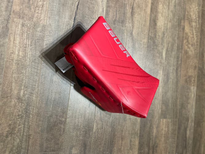 New  Bauer Hyperlite Blocker ALL RED
