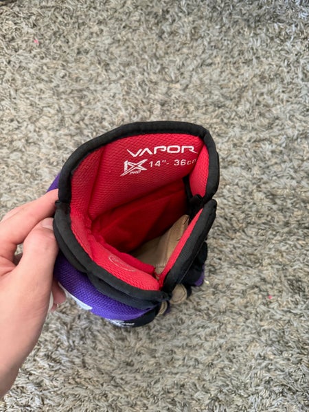 Mankato State Bauer 1x Pro Gloves Size 14 Pro Stock Item#MNKG15