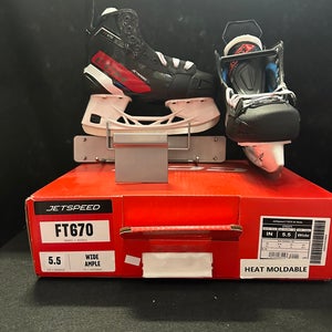 Size 5.5 E AmpleNew CCM Regular Width  FT670 Hockey Skates
