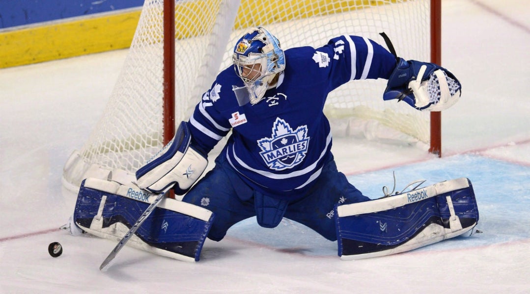 Toronto Marlies Reebok Lefevre Pro Stock Premier XLT 35 +2 OBO