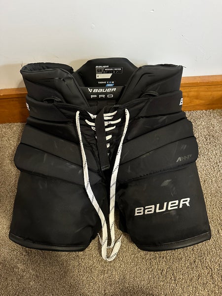 Used Medium Bauer Pro Hockey Goalie Pants