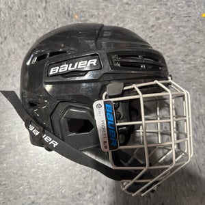 Black Used Small Bauer IMS 5.0 Helmet