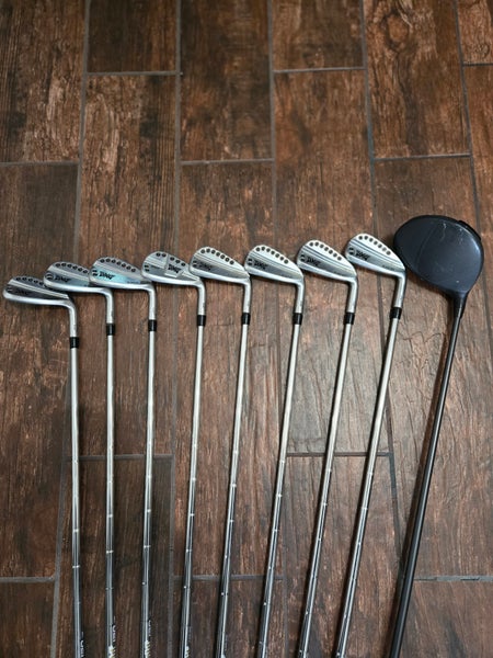 Used Men's PXG 0311P Right Handed Iron Set Stiff Flex Steel Shaft