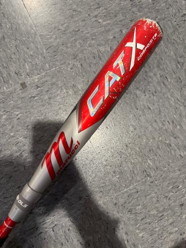 Used 2023 Marucci CAT X Composite Bat USSSA Certified (-10) Composite 20 oz 30"