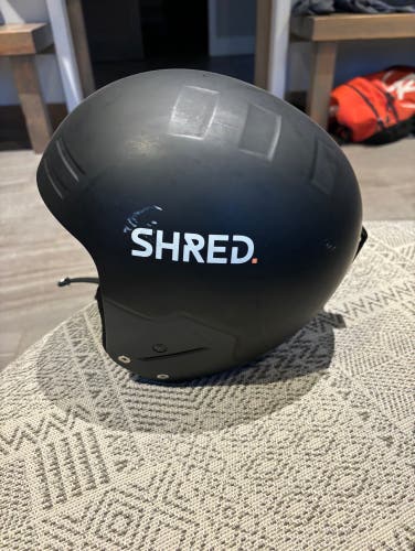 Used Small Shred Basher Ultimate Helmet FIS Legal