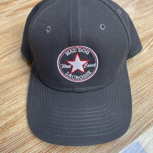 Mad Dog Lacrosse Gray New Era SnapBack Hat