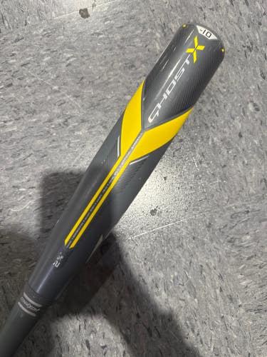 Used 2018 Easton Ghost X Bat USABat Certified (-10) Composite 19 oz 29"