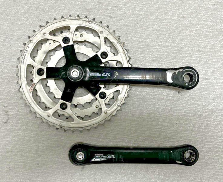 Vintage Shimano Deore LX FC-M560 175mm 46/36/26 Mountain Bike