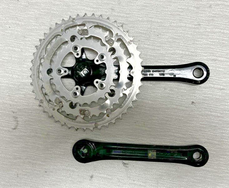 Vintage Shimano Deore LX FC-M560 175mm 46/36/26 Mountain Bike