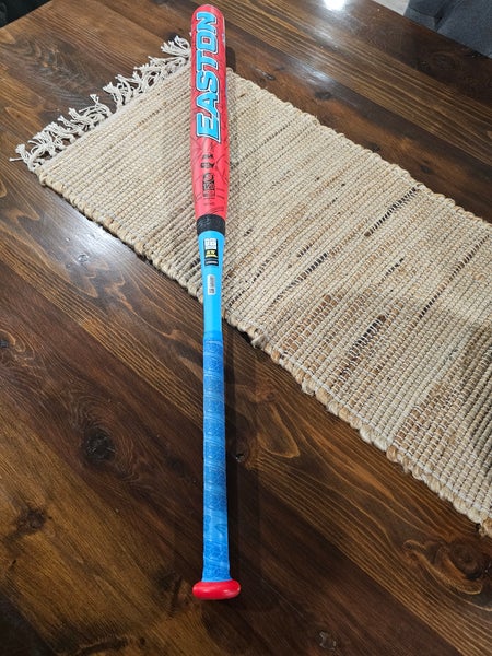 Used Easton SPIDERMAN Bat (-7) Composite 26.5 oz 34"