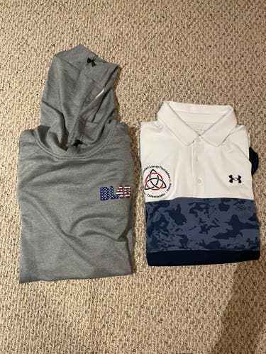 Brendan Looney Foundation Under Armour Polo and Sweatshirt