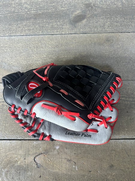 Rawlings Baseball Glove Playmaker Series PM110GBS 11in Red And Black Youth Kids