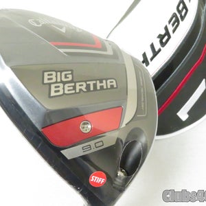 Callaway Big Bertha 23 Driver 9° RCH 55 Stiff Flex +Cover .. NEW