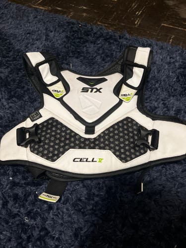 New Large STX Cell V Shoulder Pads
