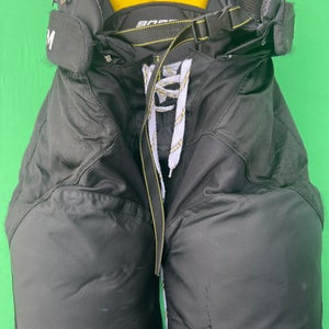 Black Used Senior Small CCM Tacks 9080 Hockey Pants