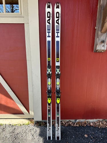 HEAD 207 cm World Cup Rebels i.SG RD Skis With Bindings