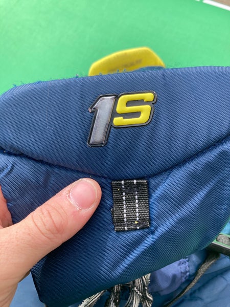 Blue Used Youth Large Bauer Supreme 1S Hockey Pants