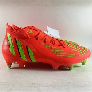 Adidas Predator Edge.1 SG Soccer Cleats Orange Size Mens 4.5 Womens 5.5 GW1016