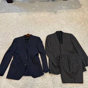 HUGO BOSS Suit BUNDLE: Men’s 38 + 36 Regular